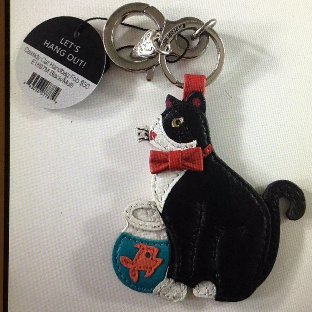 Brighton key fob cat